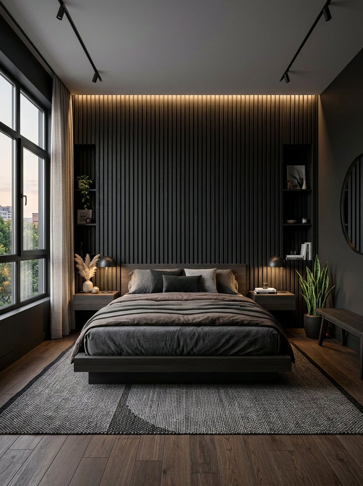 30 Contemporary Black Bedroom Ideas for a Bold Statement