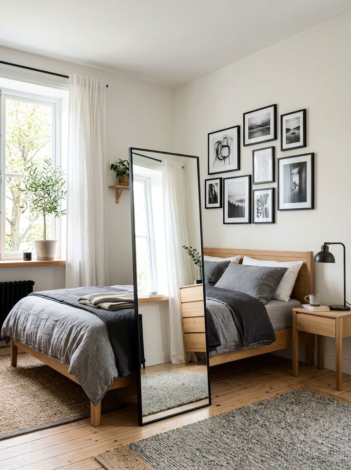30 Beautiful Bedroom Mirrors to Brighten Your Living Space