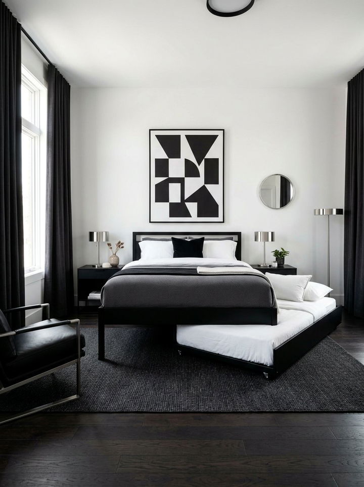 Black Trundle Bed - 30 bedroom trundle beds