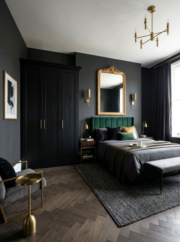 Black Wardrobe - 30 bedroom wardrobes