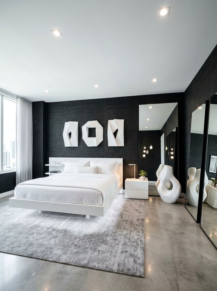 Black grasscloth wallpaper - 30 bedroom grasscloth wallpapers