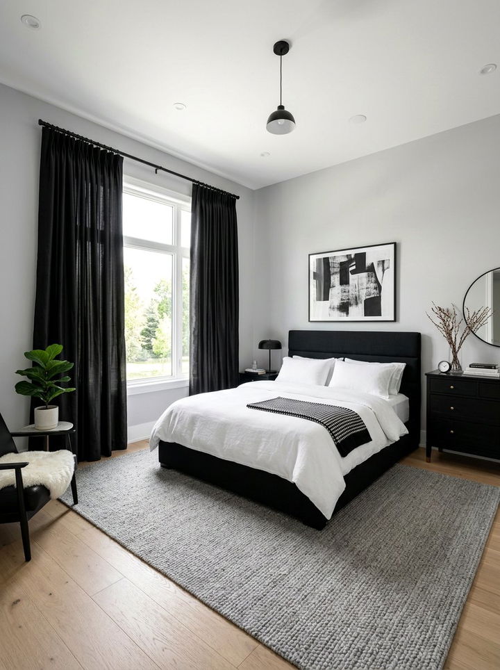 30 Traditional Black Bedroom Ideas for Sophisticated Style