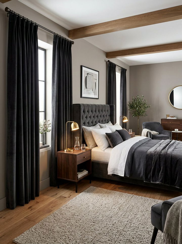 Blackout Curtain Bedroom Window - 30 bedroom window ideas