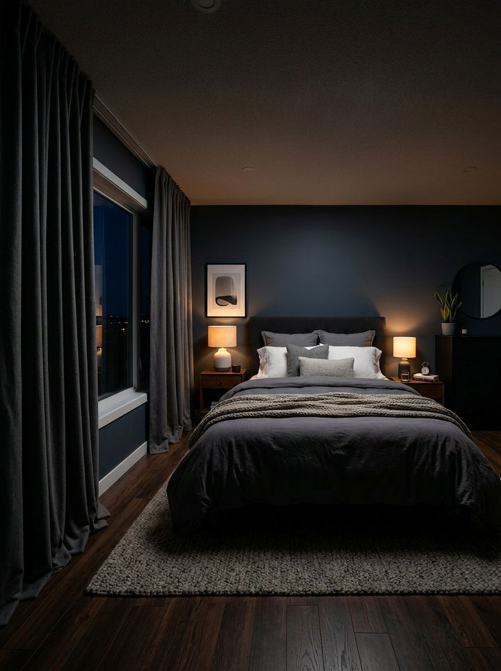 Blackout Curtains Bedroom - 30 relaxation bedroom ideas