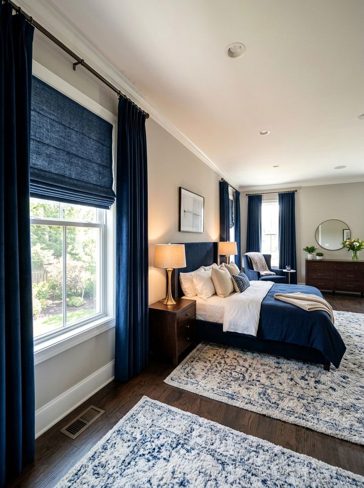 Blackout Roman Shade - 30 bedroom blinds