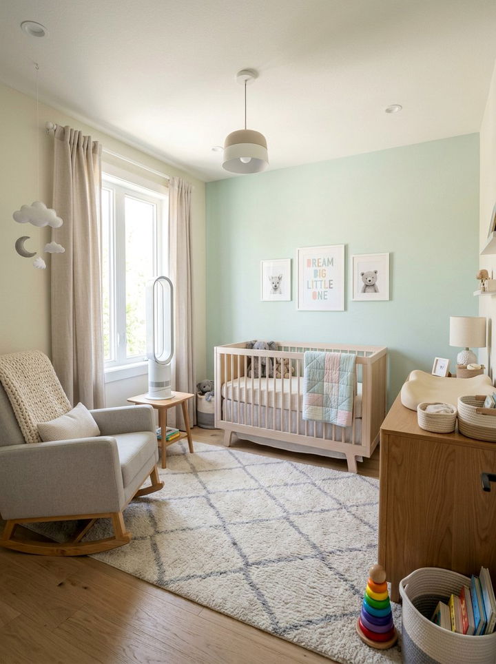 Bladeless Fan For Safety In Nursery - 30 bedroom tower fans