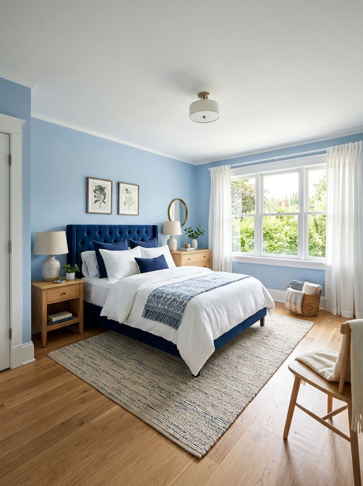 Blue Bedroom Color - 30 relaxation bedroom ideas