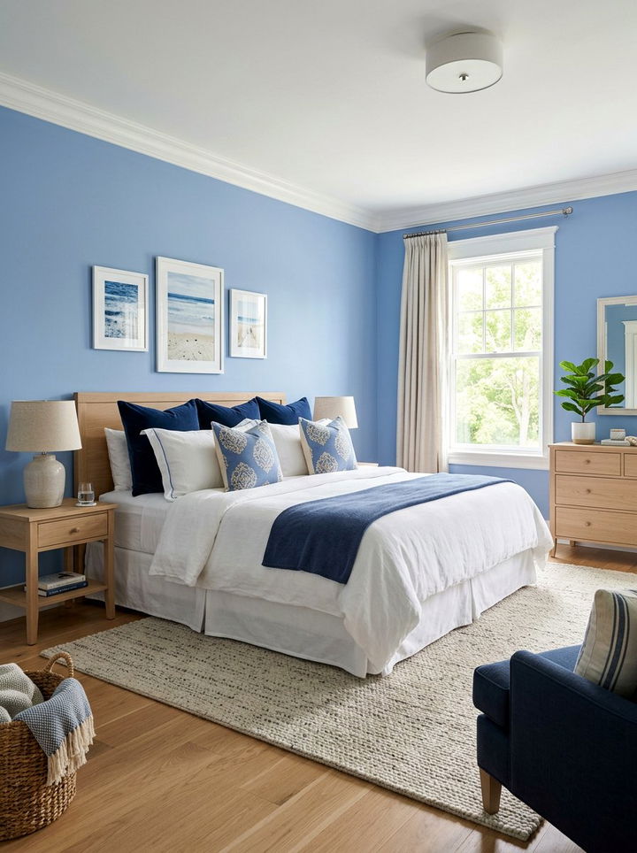 Blue Bedroom Paint - 30 better sleep bedroom ideas