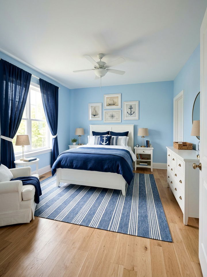 Blue Bedroom - 30 bedroom renovation ideas