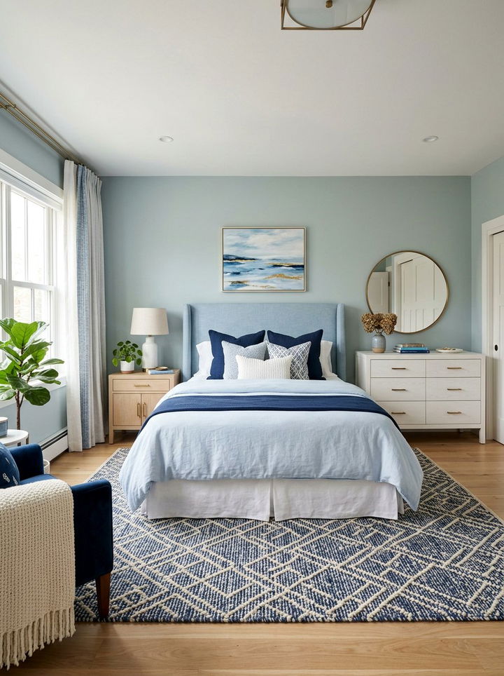Blue Queen Bedroom - 30 queen size bedroom ideas