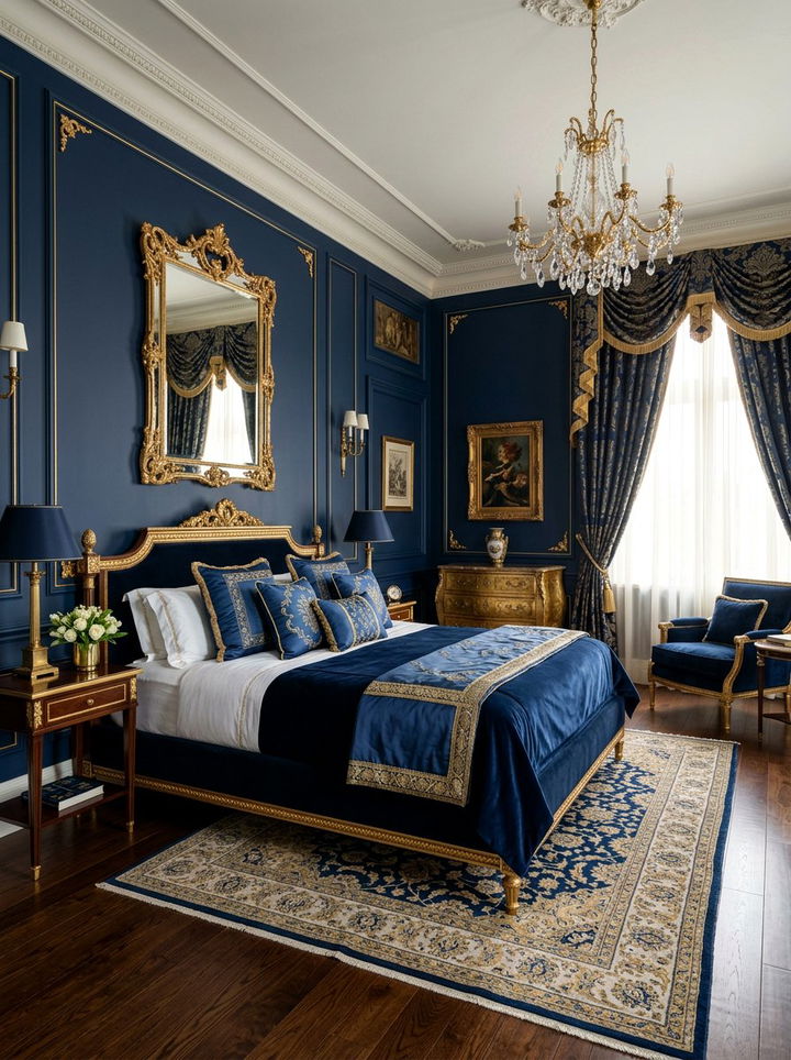 30 Traditional Blue Bedroom Ideas for a Calming Atmosphere