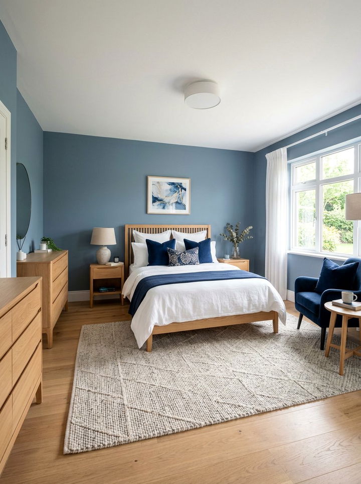 Blue bedroom decor - 30 meditation bedroom ideas