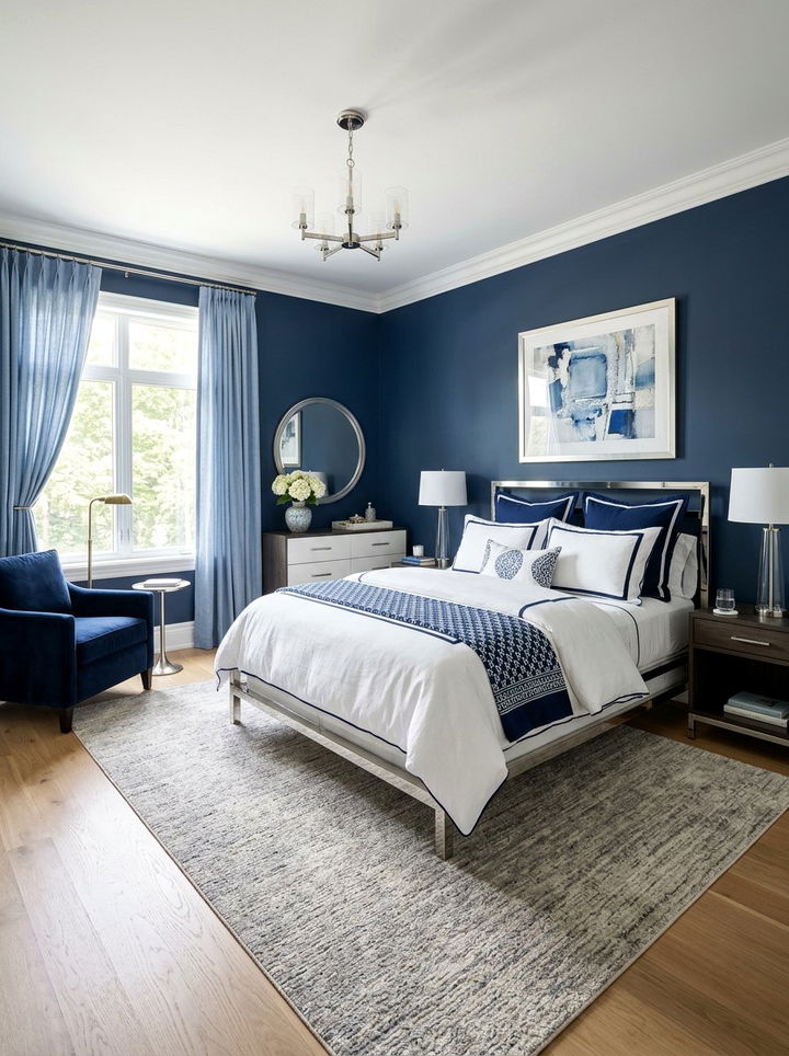 Blue master bedroom - 30 main bedroom ideas