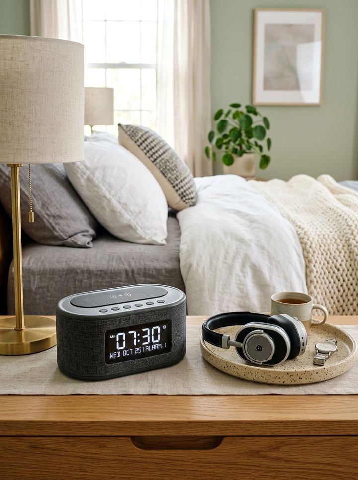Bluetooth speaker alarm clock - 30 bedroom alarm clocks