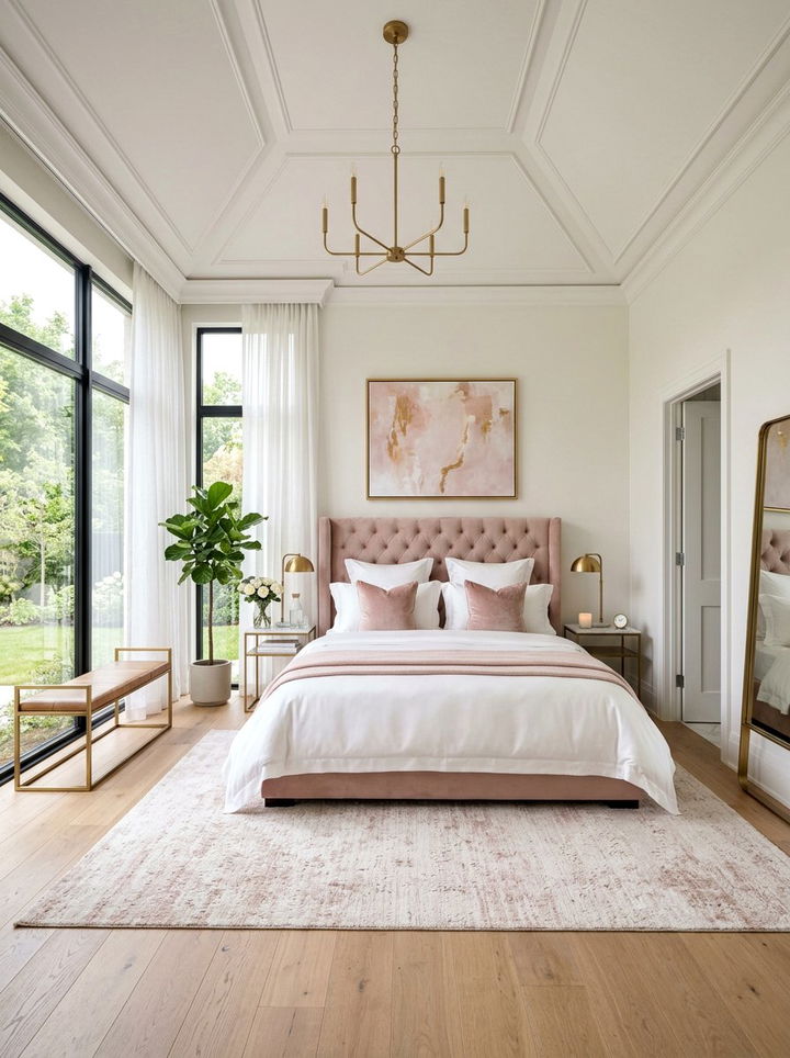 Blush And White Master Bedroom - 30 blush and white bedroom ideas