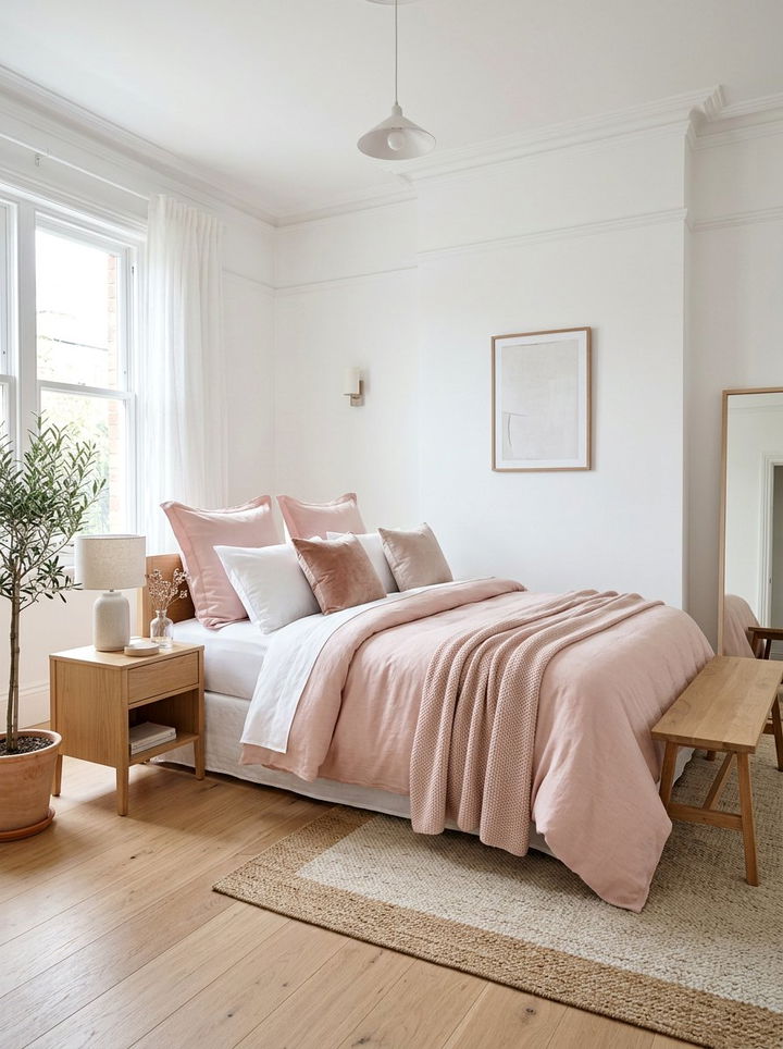 Blush Pink Bedding Bedroom - 30 blush pink bedroom ideas