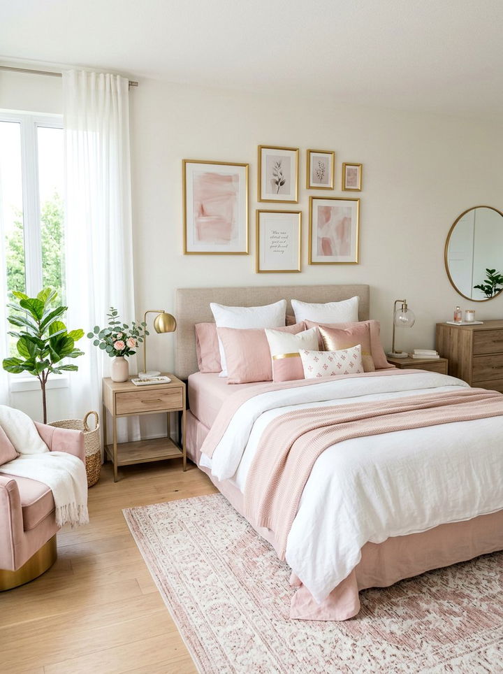 Blush Pink Fitted Sheets - 30 bedroom fitted sheets