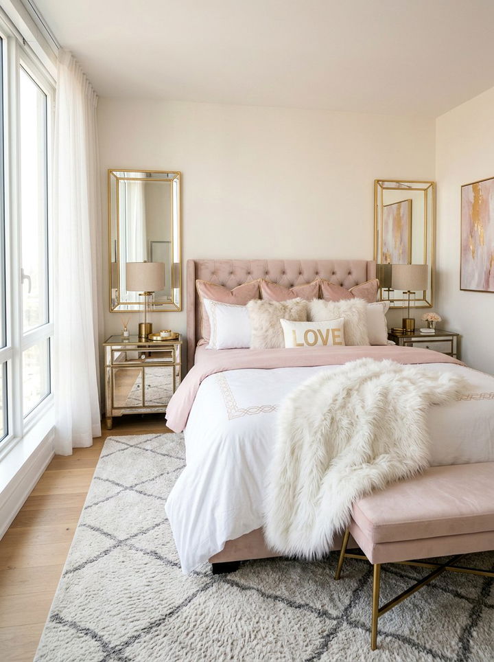 Blush Pink Flat Sheet - 30 bedroom flat sheets