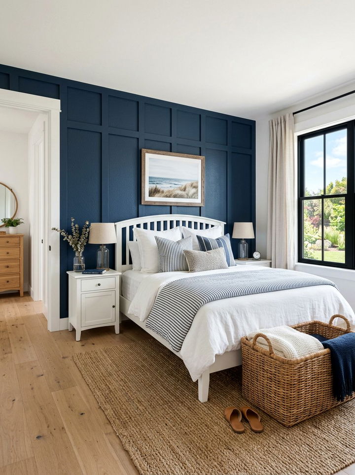 Board And Batten Paneling - 30 bedroom backsplash ideas