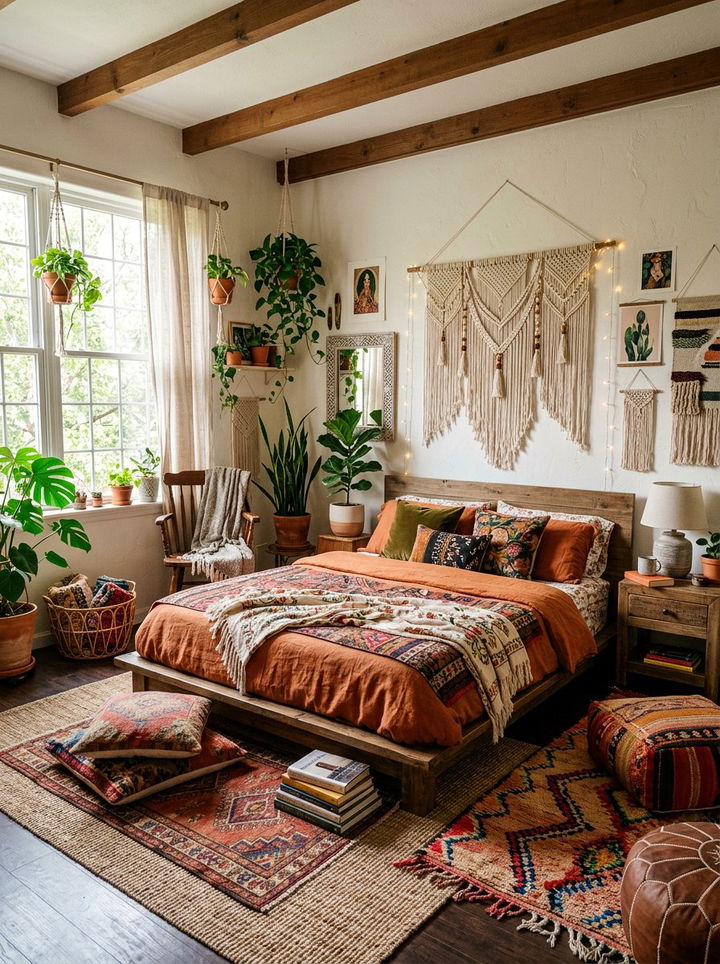 Bohemian Bedroom Decor - 30 primary bedroom ideas