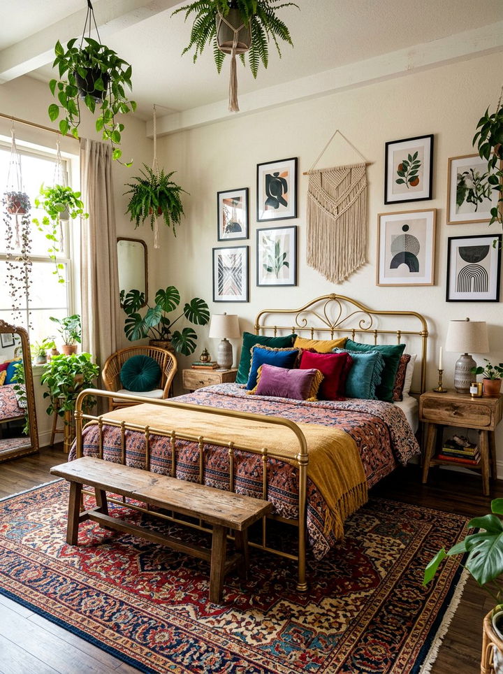 Bohemian Chic Bedroom - 30 cozy bedroom settings