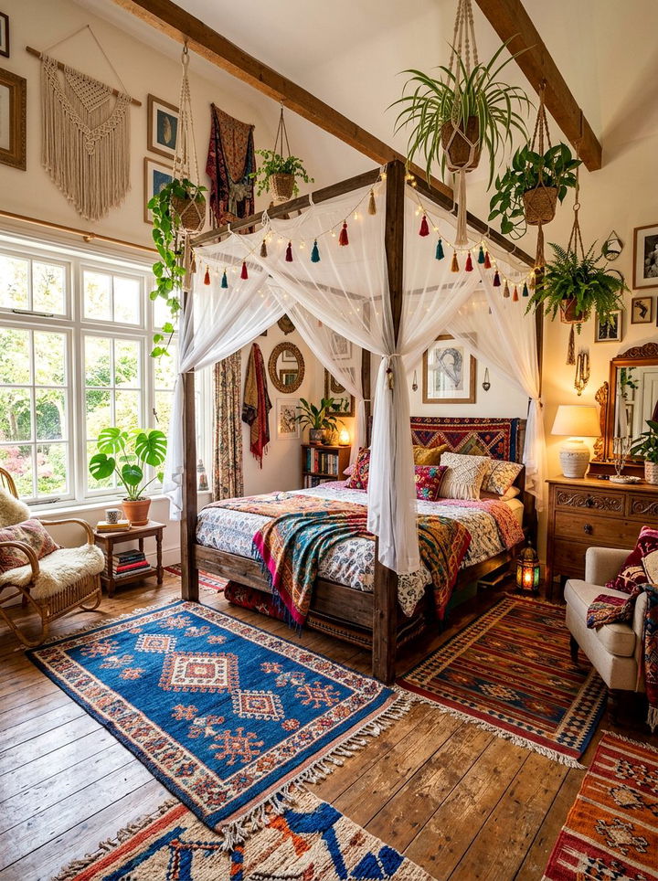 Bohemian Chic Master Bedroom - 30 magazine bedroom ideas