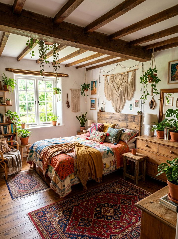 Bohemian Cottage Bedroom - 30 cottage bedroom ideas