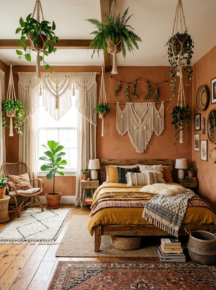 Bohemian Macrame Valance - 30 bedroom window valances