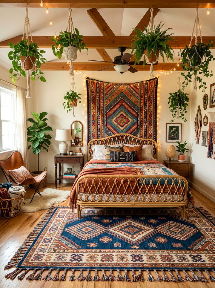 Bohemian Tassel Rug - 30 bedroom area rugs