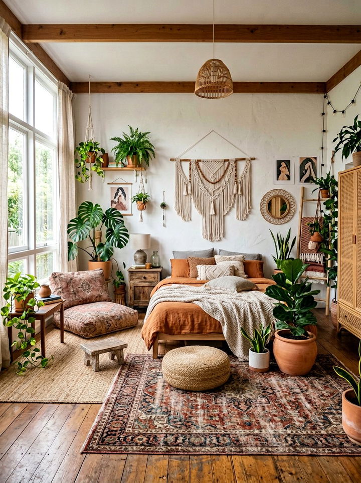 Bohemian bedroom retreat - 30 serene bedroom ideas