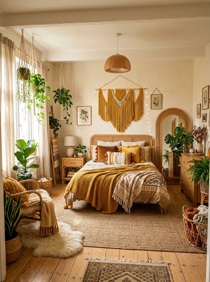 30 Golden Yellow Bedroom Ideas for a Bright and Cozy Space