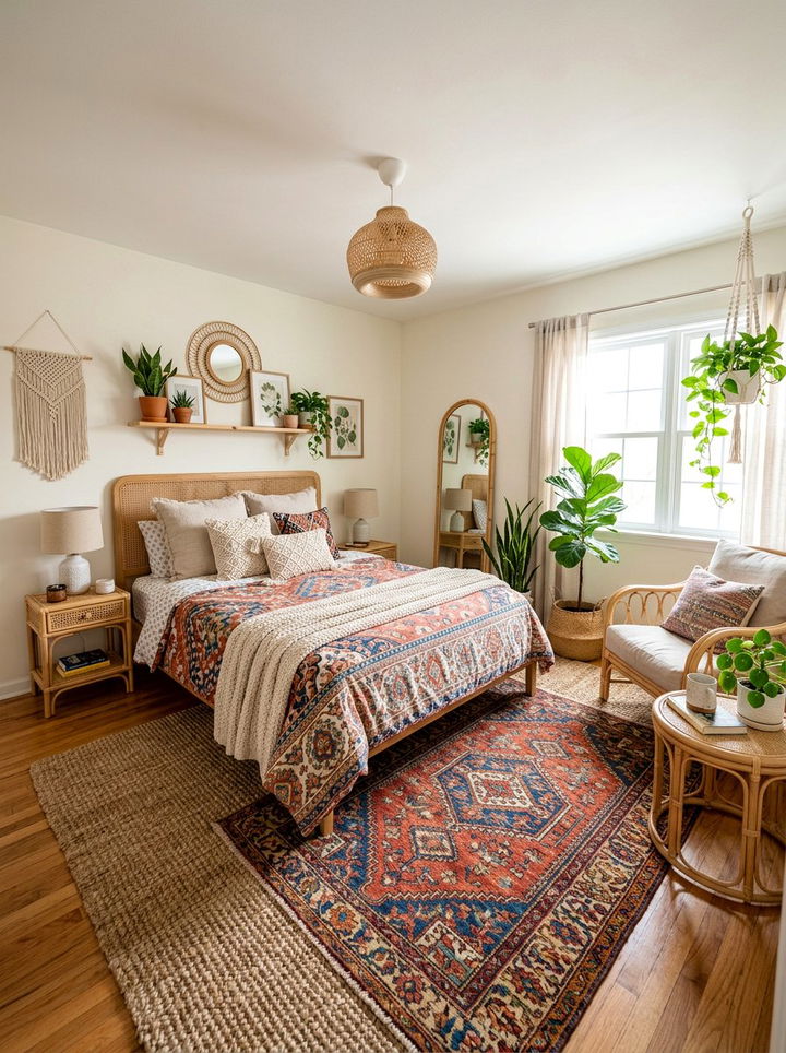 Bohemian guest room retreat - 30 bonus room to bedroom ideas