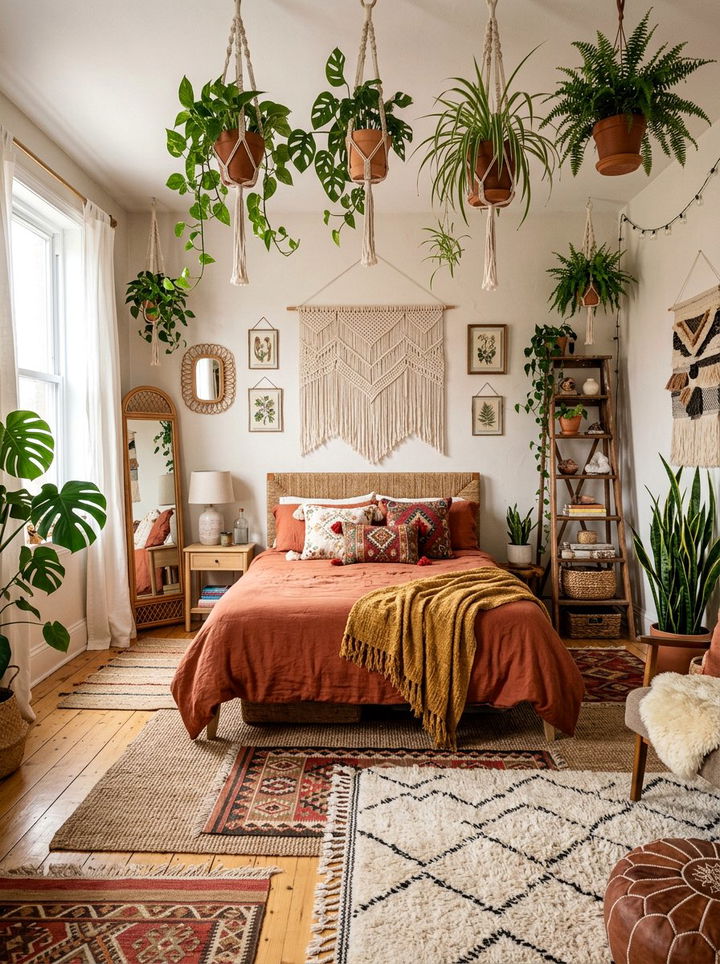 Boho Bedroom - 30 peaceful bedroom ideas