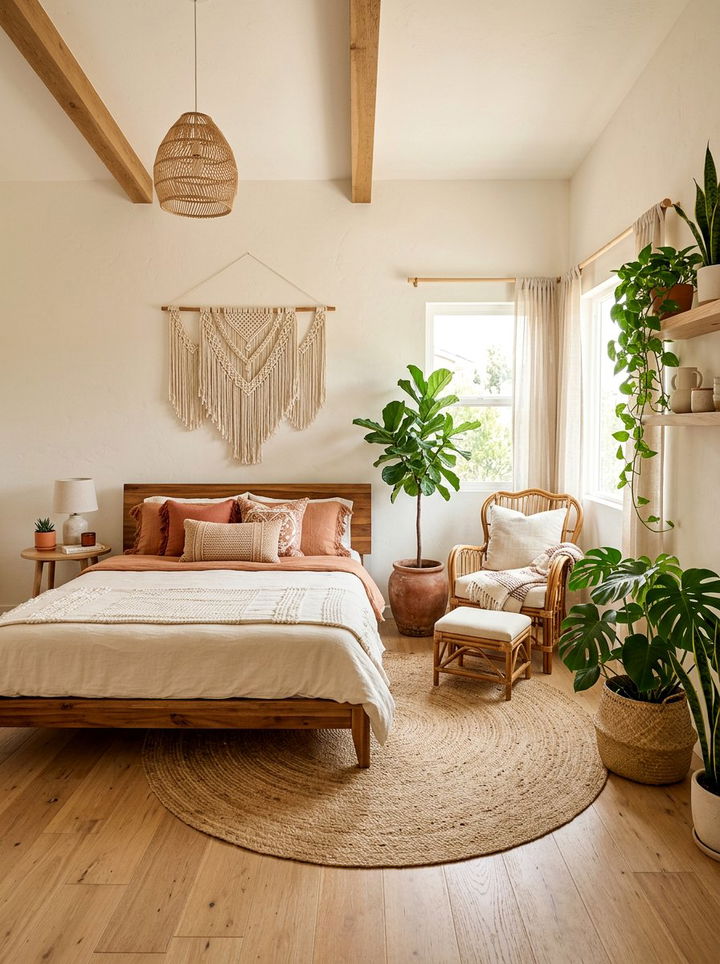 Boho Bedroom - 30 teenage girl bedroom ideas