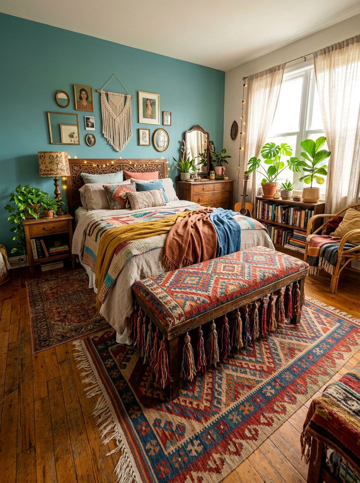 Boho Bedroom Bench - 30 bedroom benches