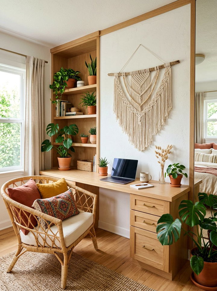 Boho Bedroom Built In Desk - 30 bedroom built-in desks