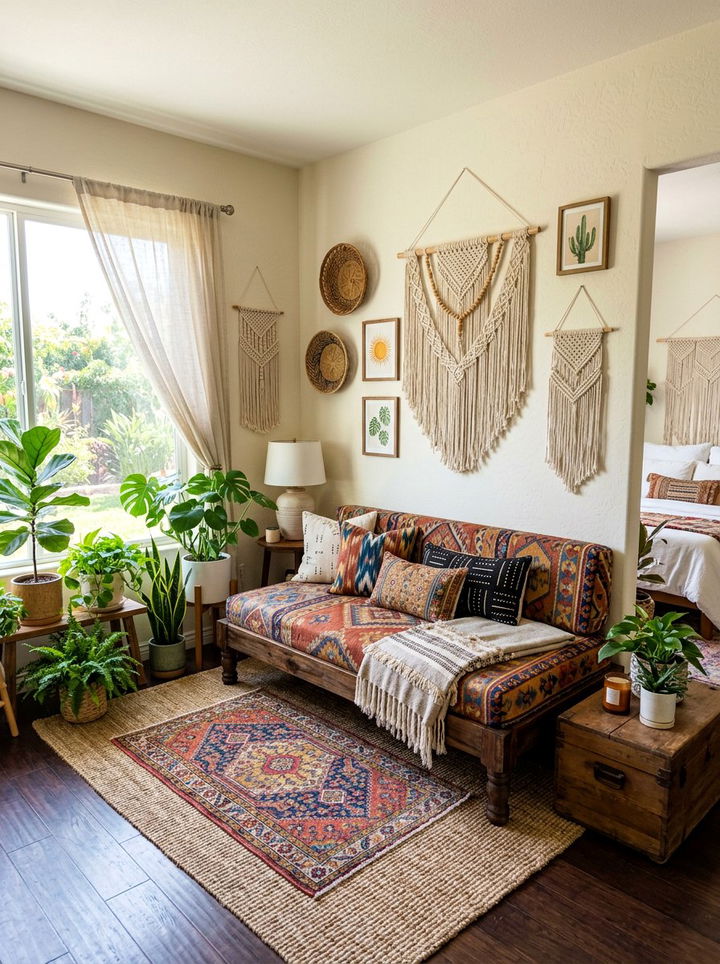 Boho Bedroom Settee - 30 bedroom settees