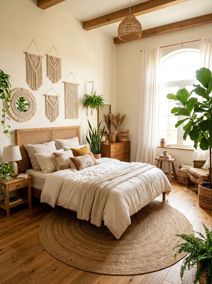 Boho Bedroom - 30 airy bedroom ideas