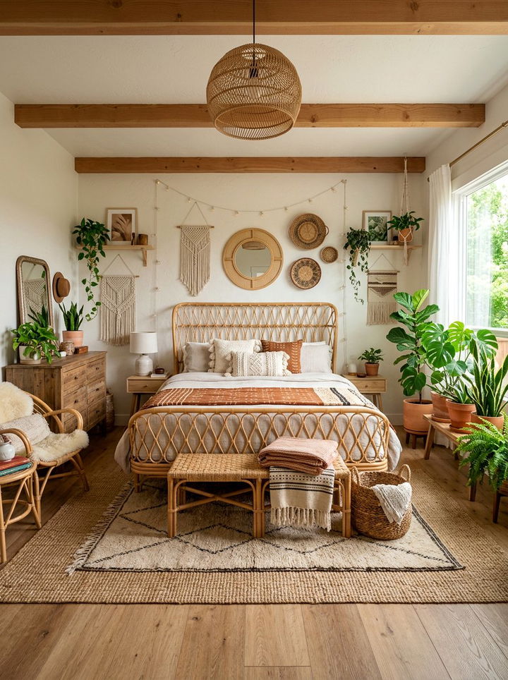 Boho Chic Bedroom - 30 quick bedroom ideas