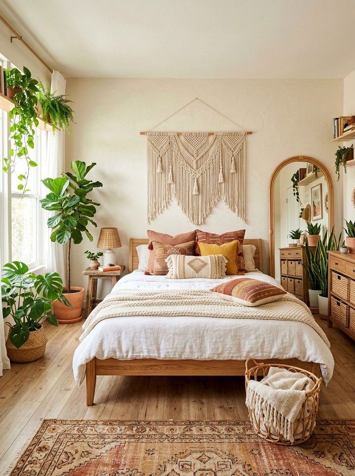 Boho Chic Bedroom - 30 feminine bedroom ideas