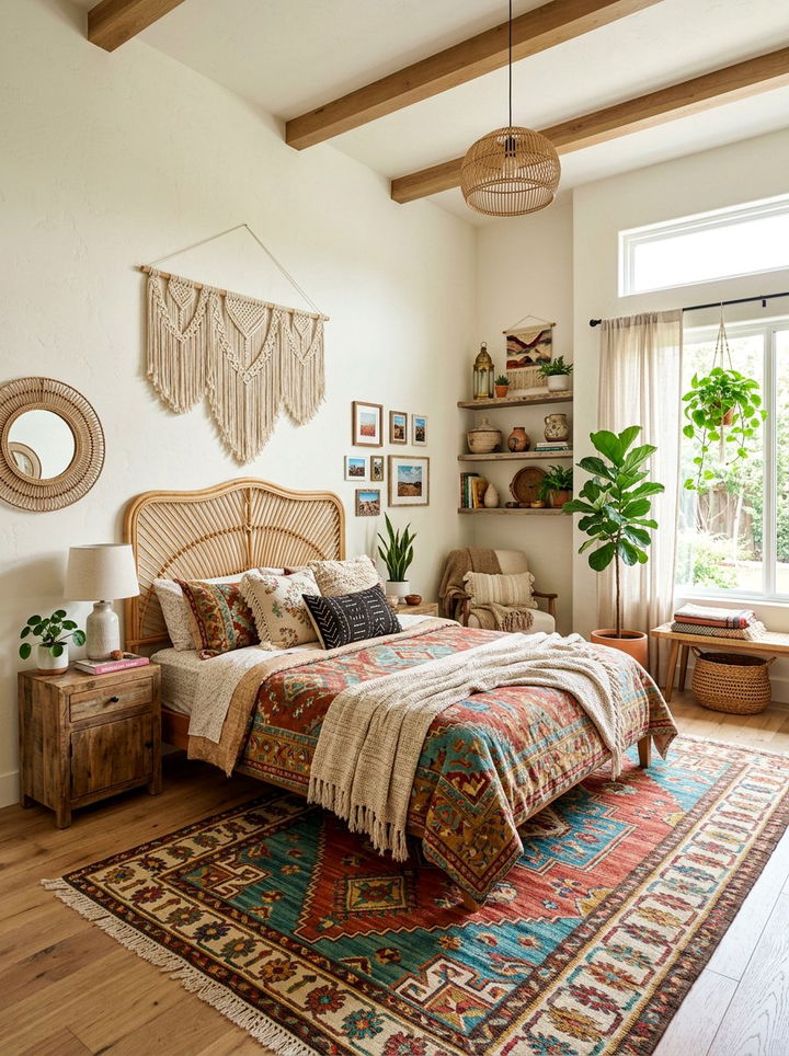 Boho Chic Bedroom - 30 gender neutral bedroom ideas
