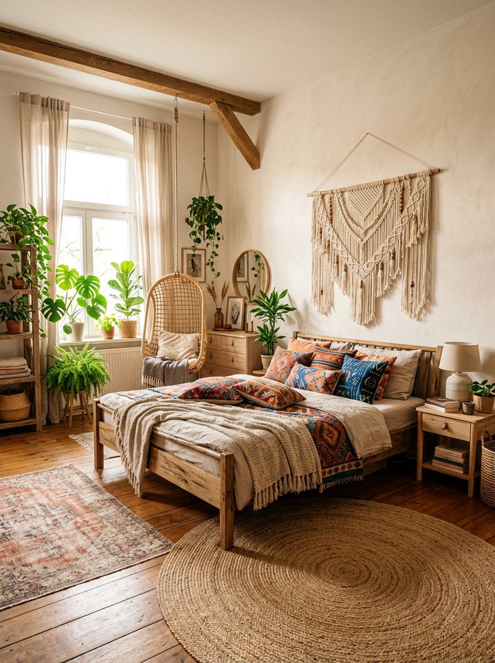 Boho Chic Decor - 30 boutique hotel bedroom ideas