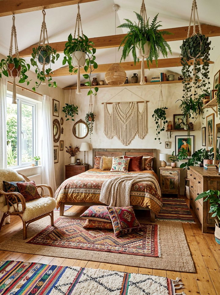 Boho Chic Retreat - 30 resort bedroom ideas