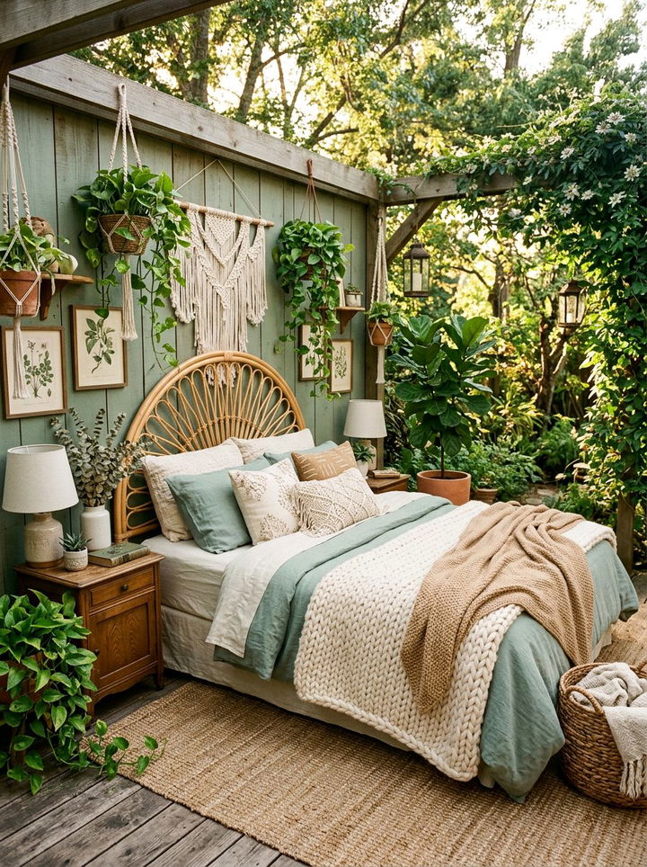 30 Soothing Eucalyptus Green Bedroom Ideas for a Calm Space