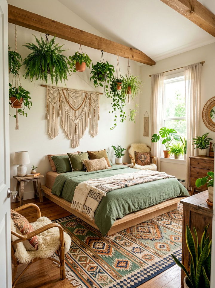 Boho Green Bedroom Decor - 30 fern green bedroom ideas