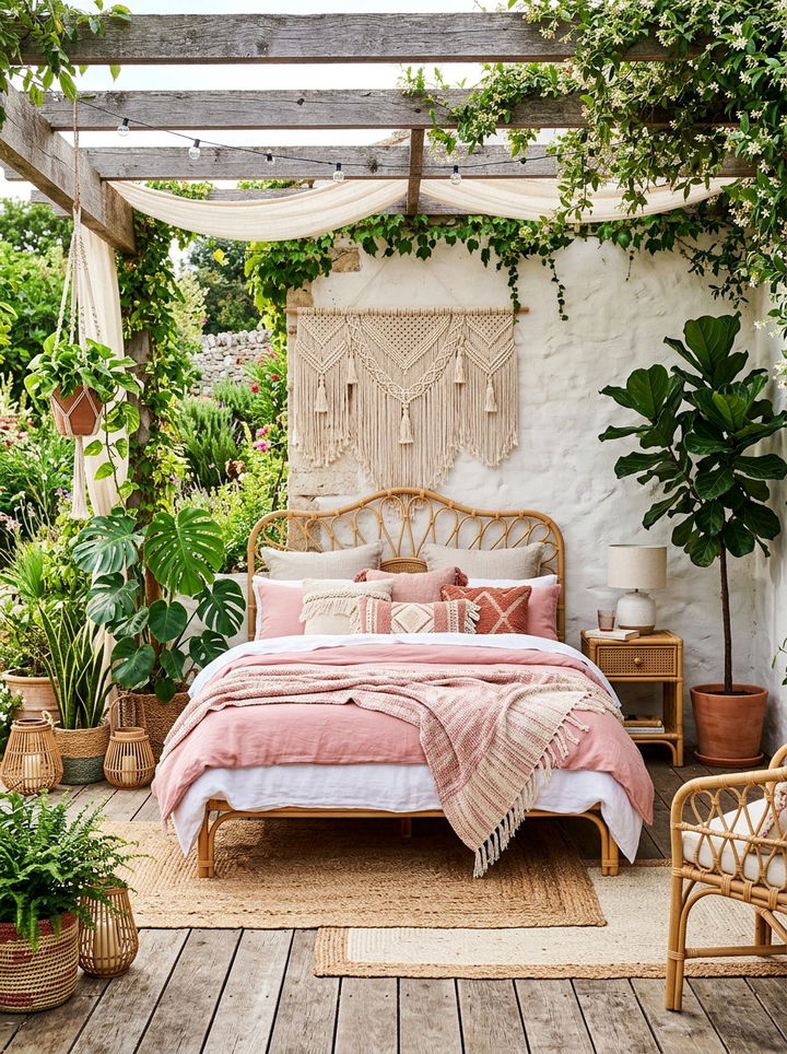 Boho Pink Bedroom Decor - 30 millennial pink bedroom ideas