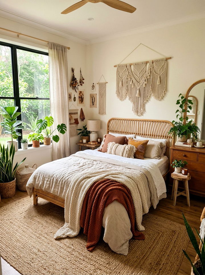 Boho Romantic Bedroom - 30 newlywed bedroom ideas