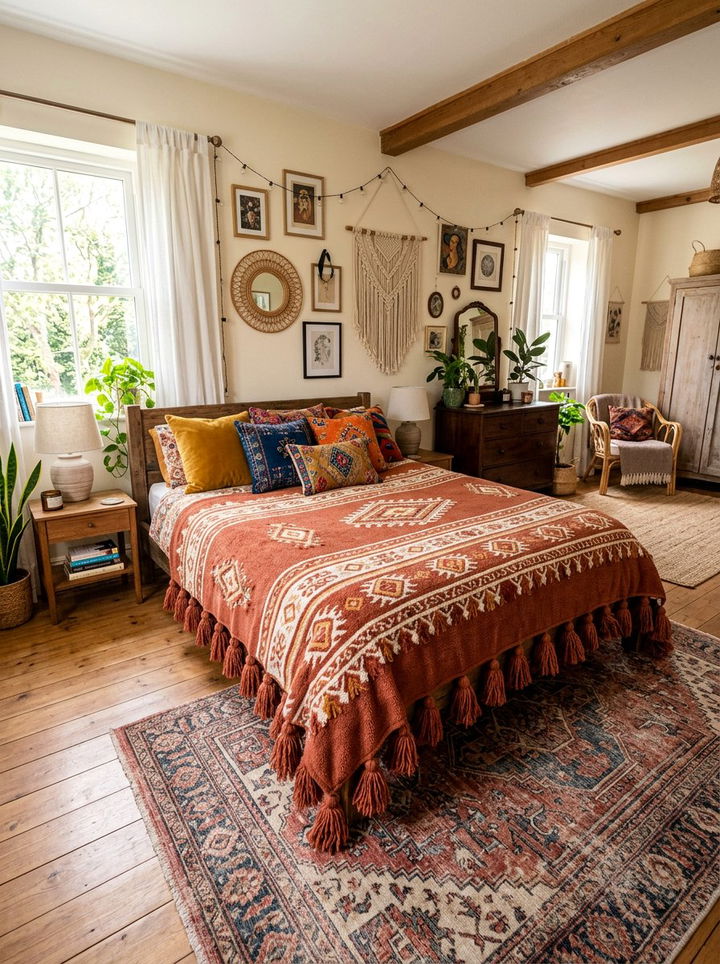 Boho Tassel Fleece Blanket - 30 bedroom fleece blankets