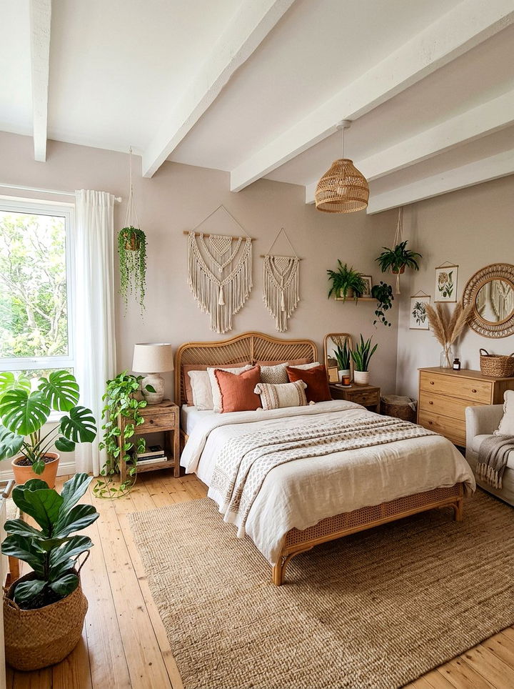 Boho Taupe Bedroom - 30 taupe bedroom ideas