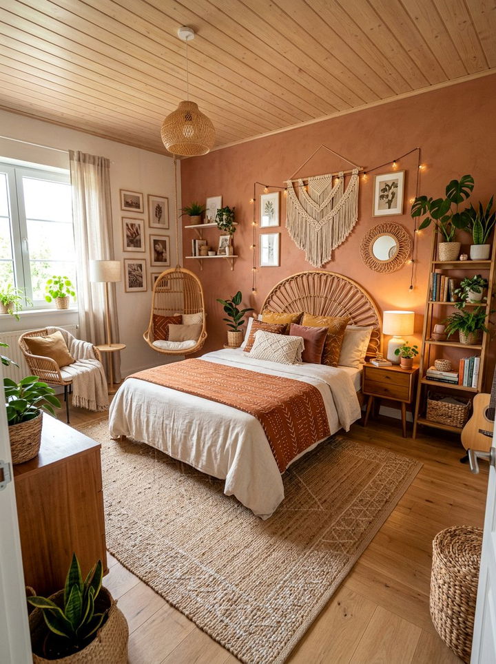 Boho Teen Bedroom - 30 teenager bedroom decor ideas